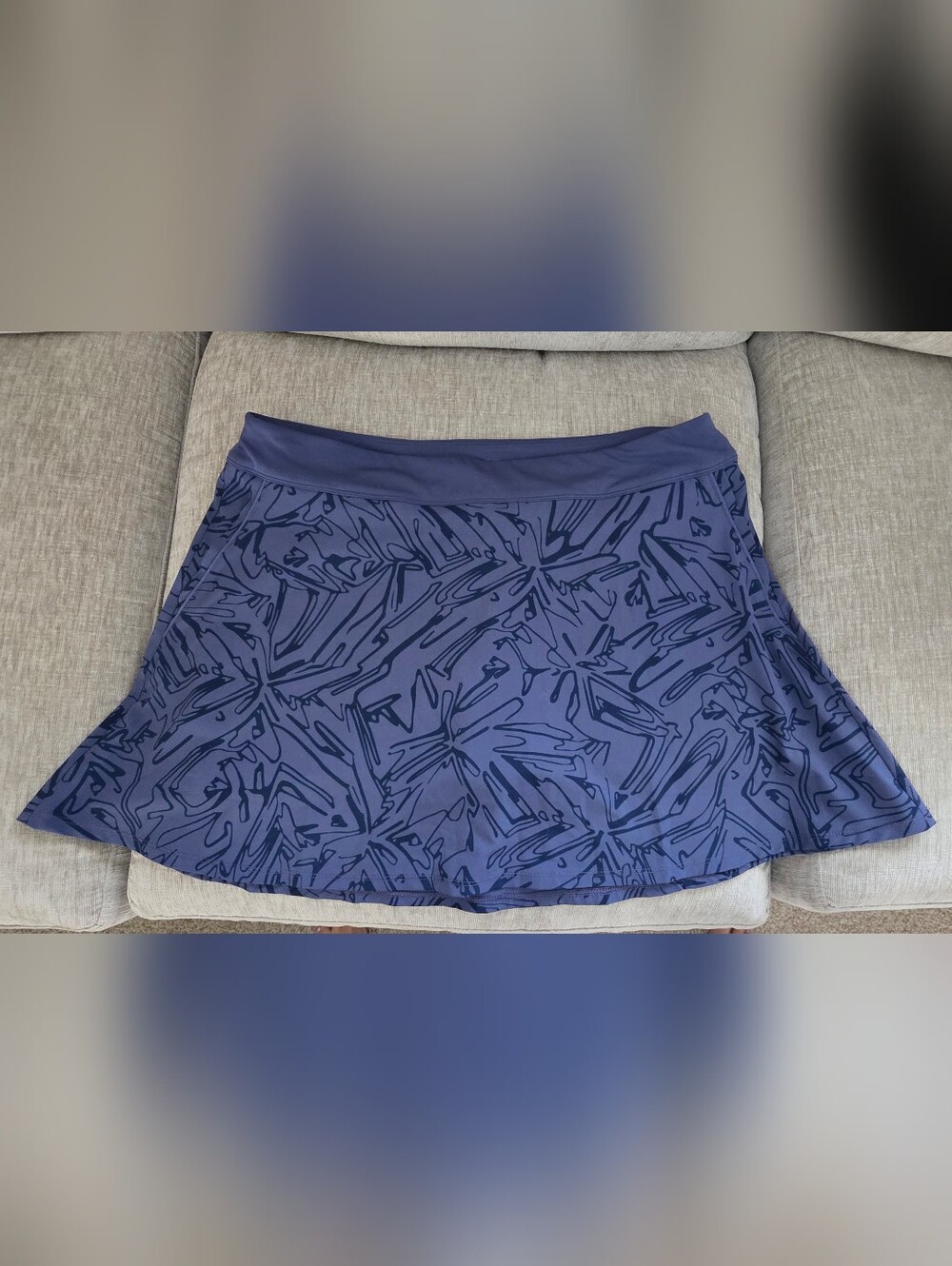 Under Armour Navy HeatGear Performance Golf Pickleball Skort